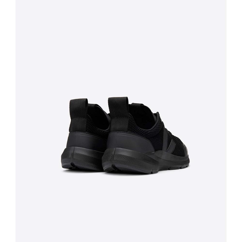 Black Men's Veja PERFORMANCE RUNNER V-KNIT RICK OWENS Shoes | AU 259FDN